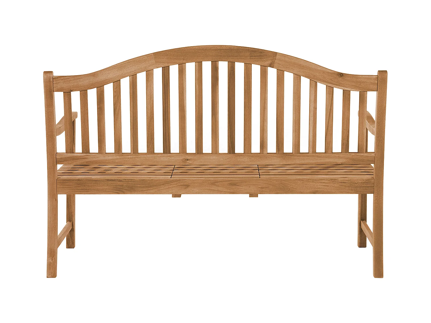 Banc de jardin HILO 150 cm Acacia Marron