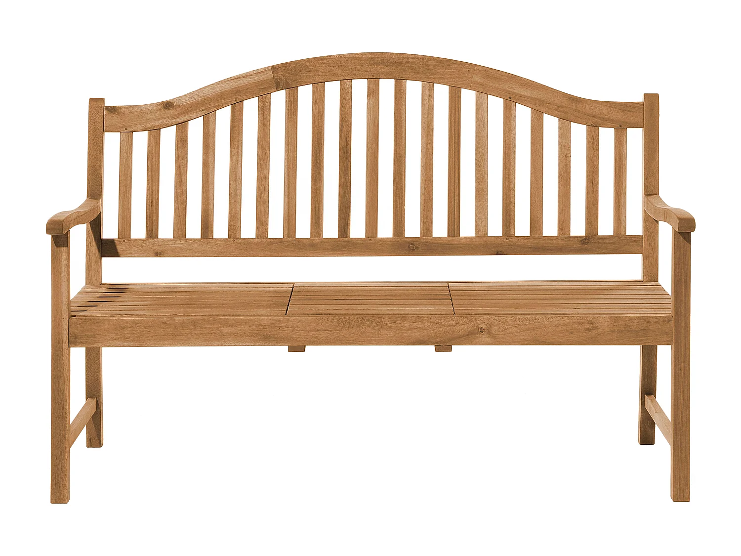 Banc de jardin HILO 150 cm Acacia Marron