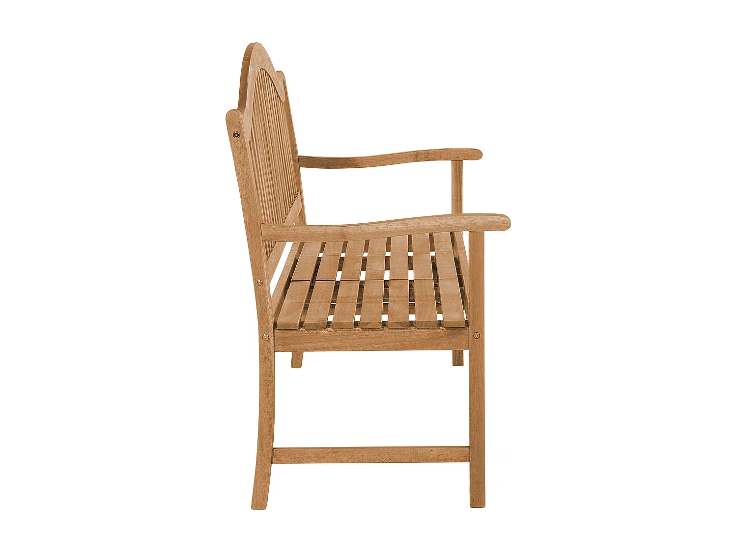 Banc de jardin HILO 150 cm Acacia Marron