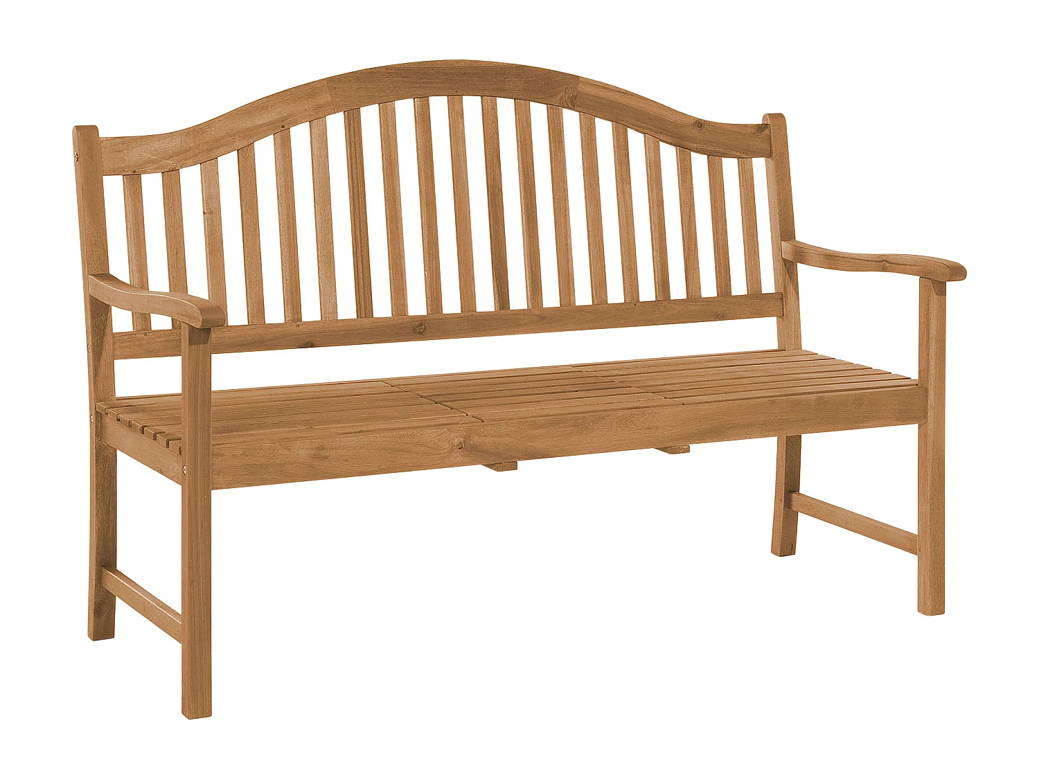 Banc de jardin HILO 150 cm Acacia Marron