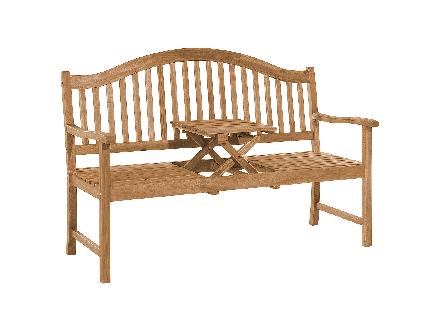 Garden Bench HILO 150 cm Acacia Wood Brown