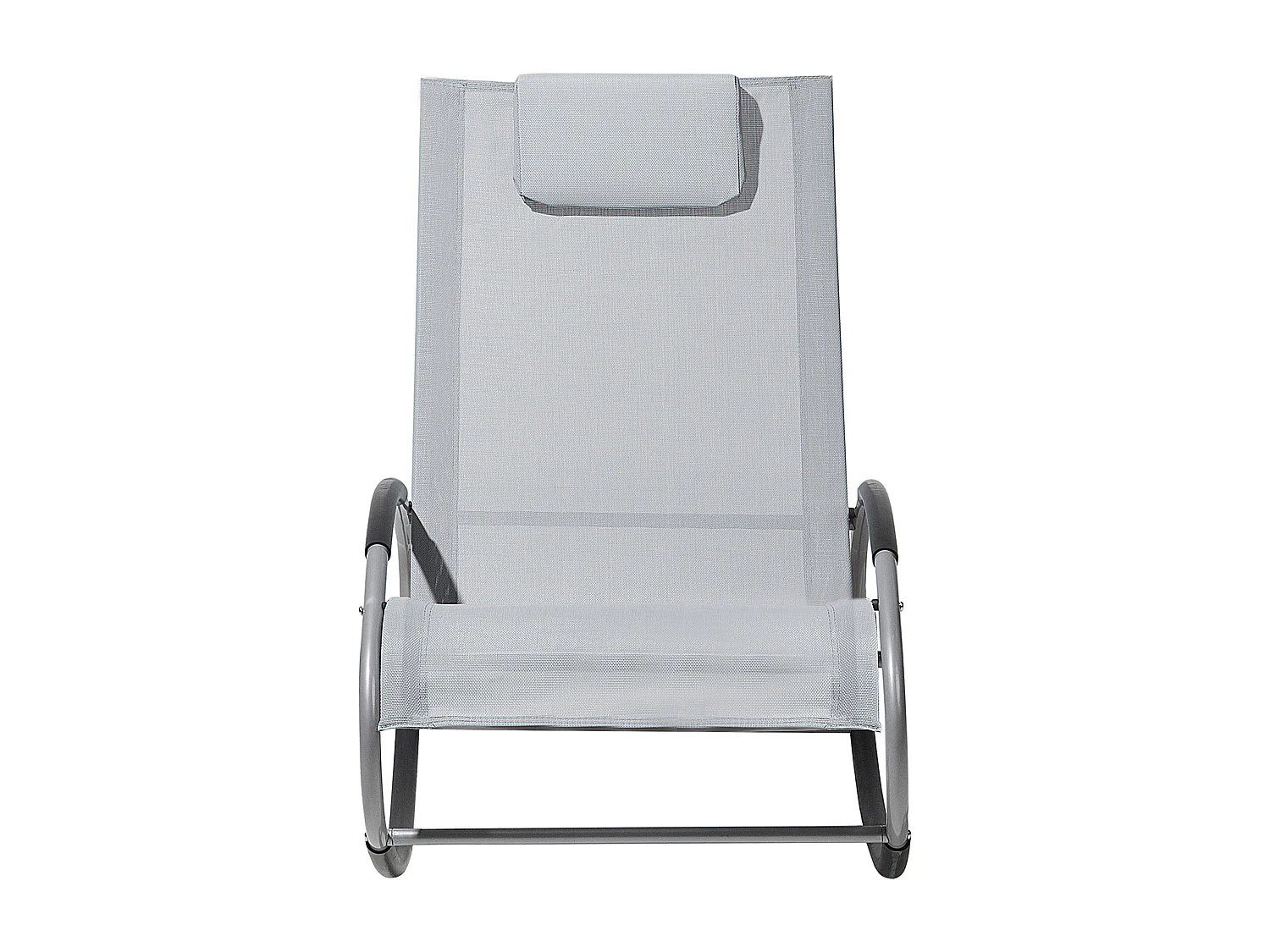 Espreguiçadeira de baloiço CAMPO Tecido Cinzento