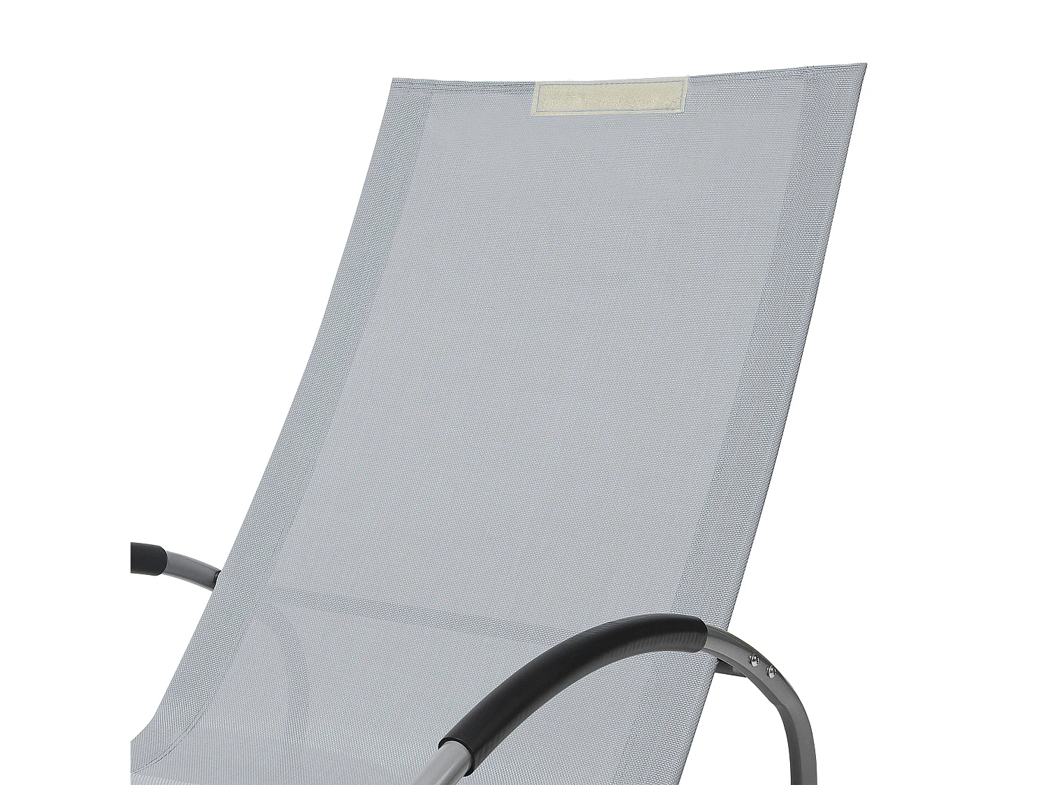 Espreguiçadeira de baloiço CAMPO Tecido Cinzento