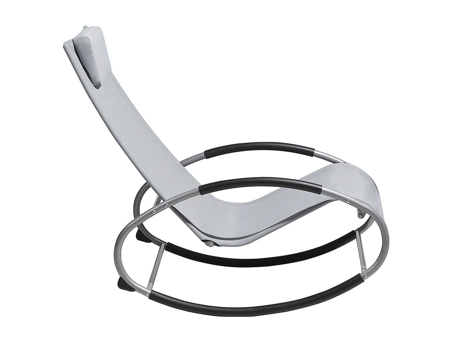 Transat à bascule CAMPO Tissu Gris