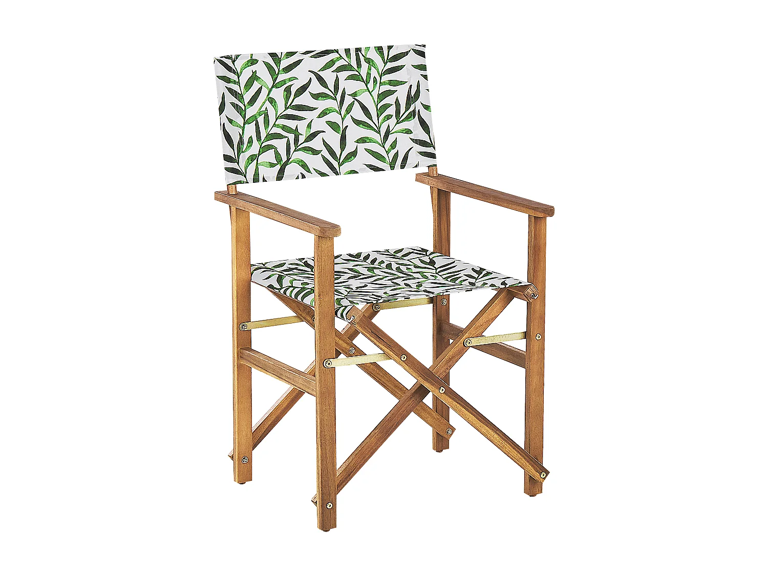 Set di 2 sedie da giardino CINE Legno d'acacia Bianco