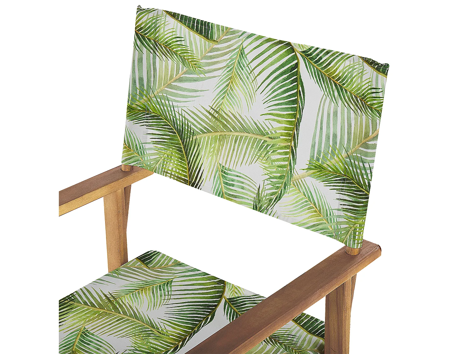 Set van 2 tuinstoelen CINE Acaciahout Lichtgroen