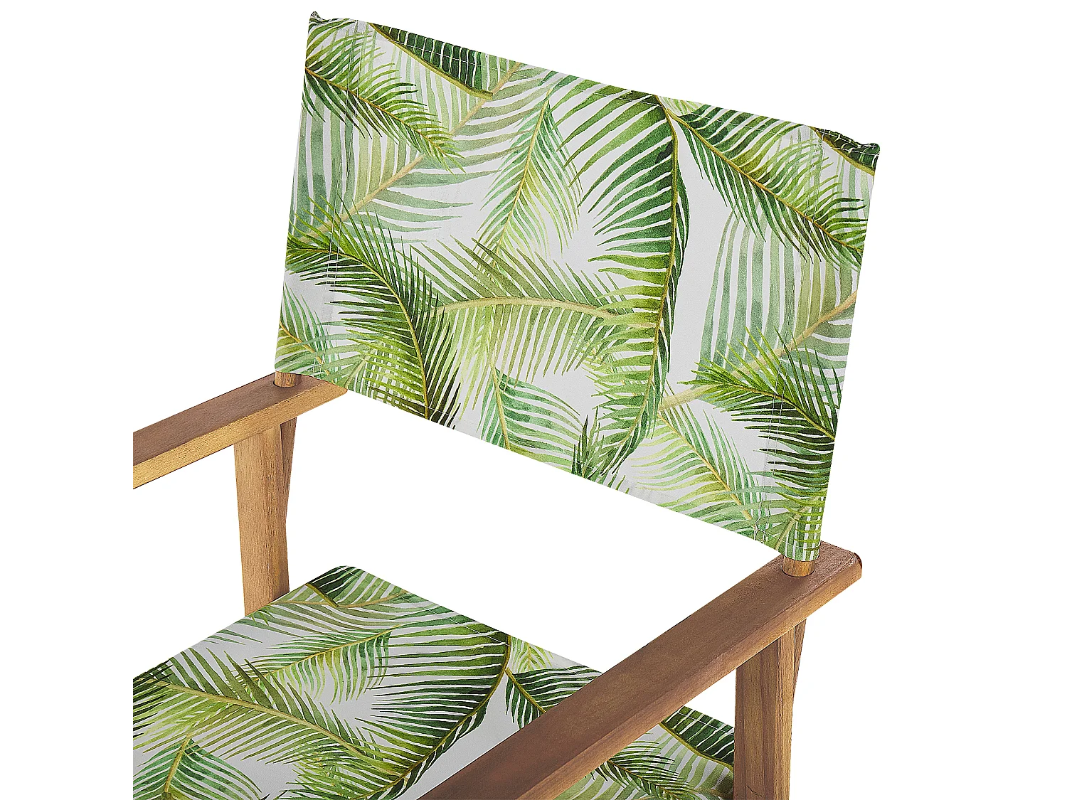 Lot de 2 chaises de jardin CINE Acacia Vert clair