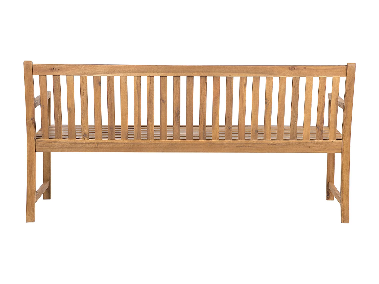 Banc de jardin VIVARA 180 cm Bois d'acacia certifié Marron clair