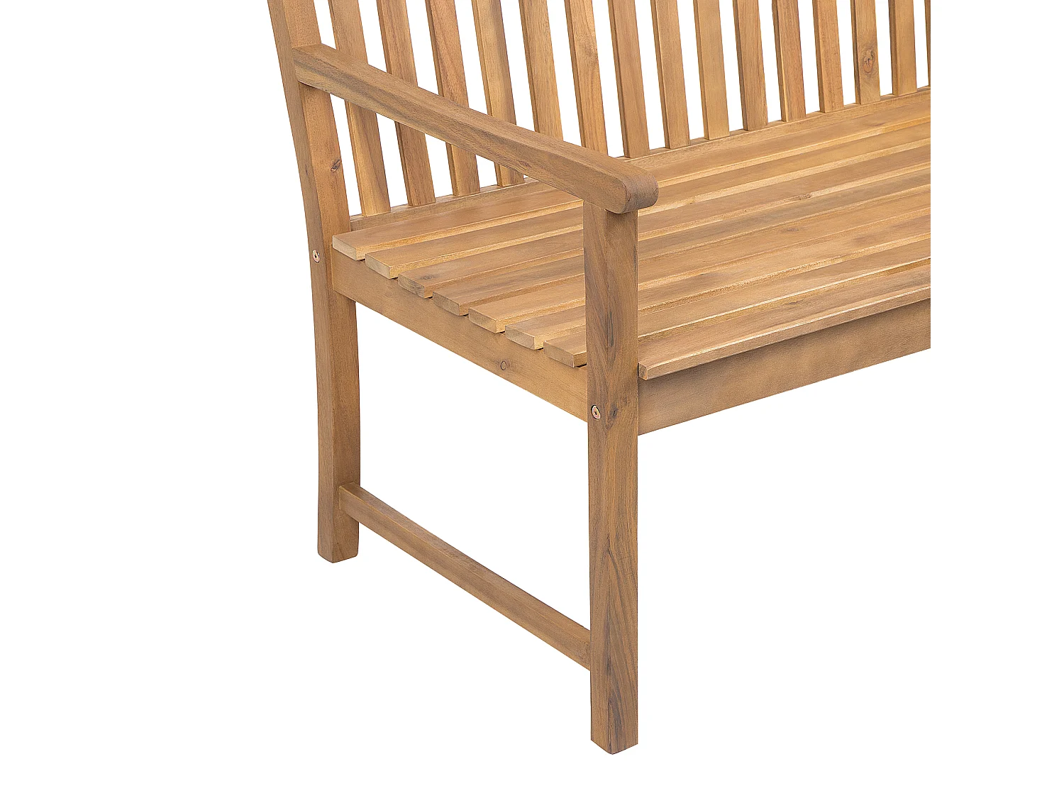 Banc de jardin VIVARA 180 cm Bois d'acacia certifié Marron clair