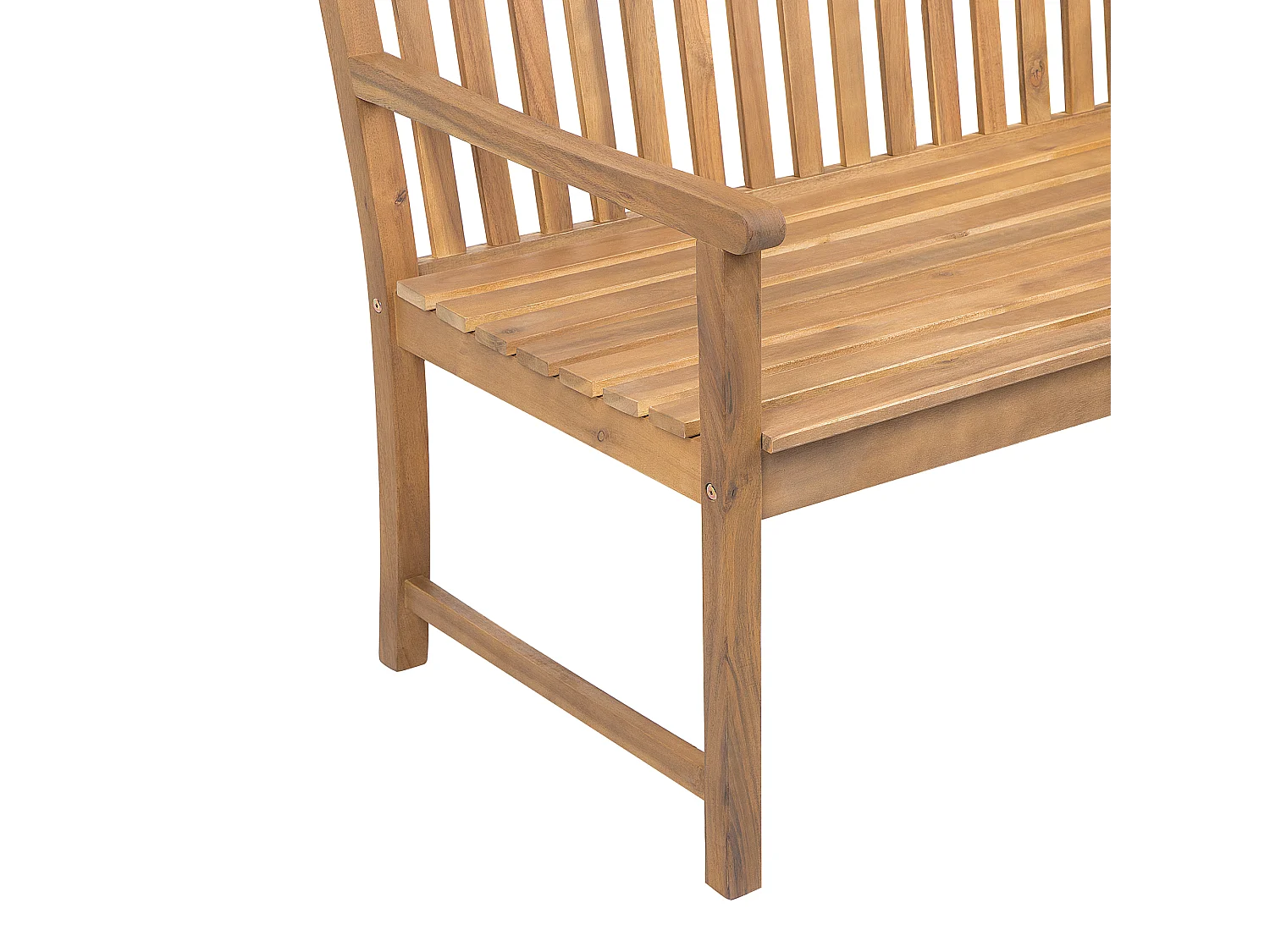 Banc de jardin VIVARA 180 cm Bois d'acacia certifié Marron clair