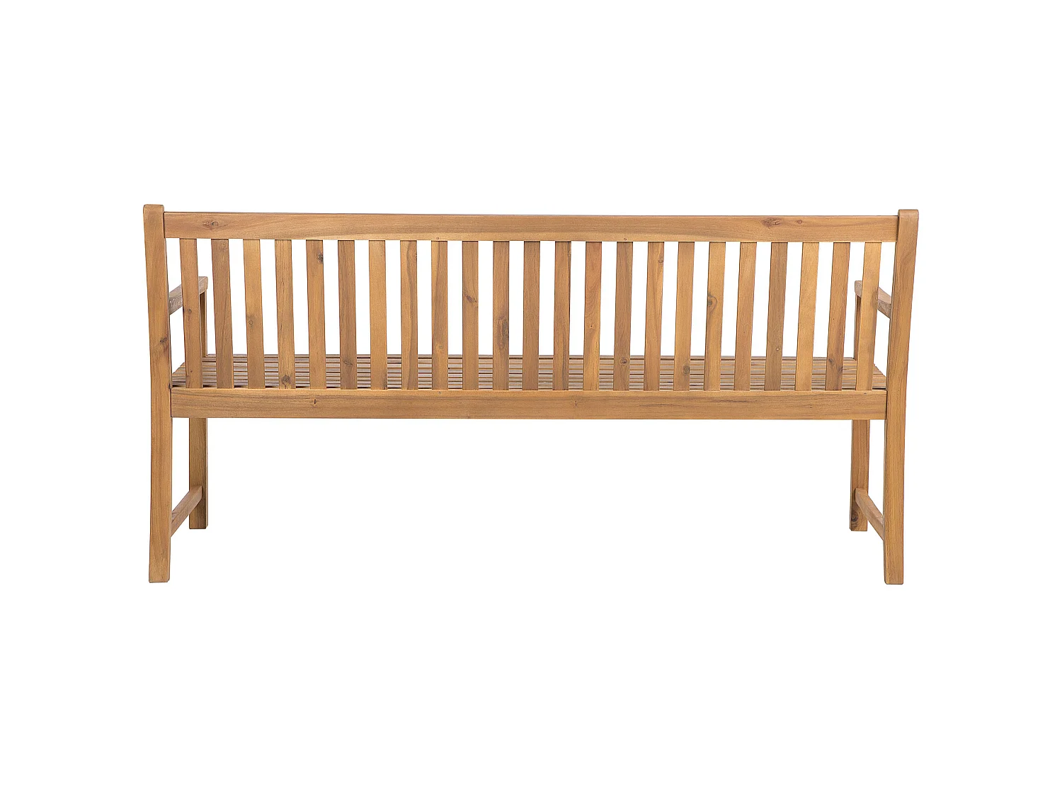 Banc de jardin VIVARA 180 cm Bois d'acacia certifié Marron clair