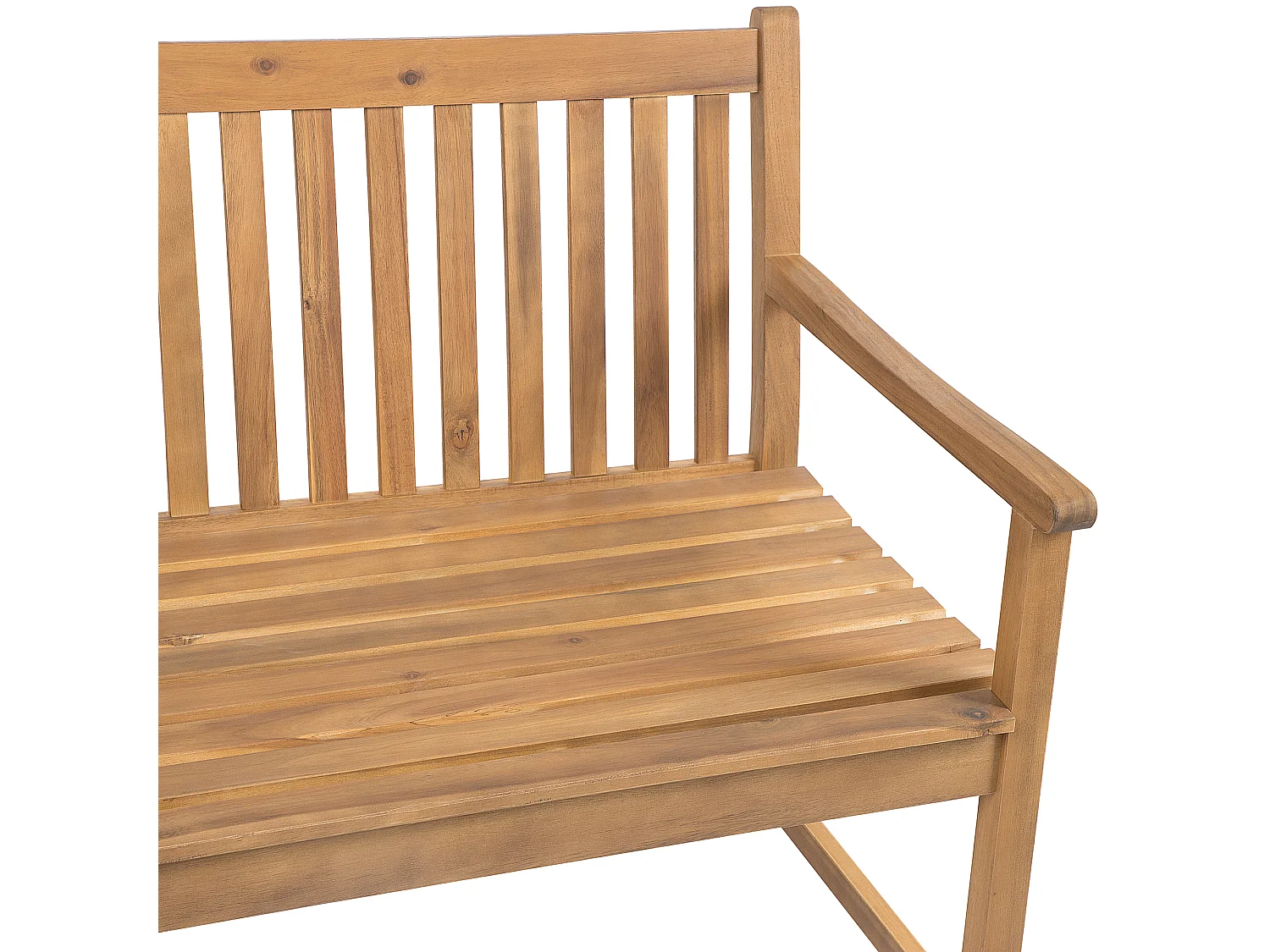 Banc de jardin VIVARA 180 cm Bois d'acacia certifié Marron clair