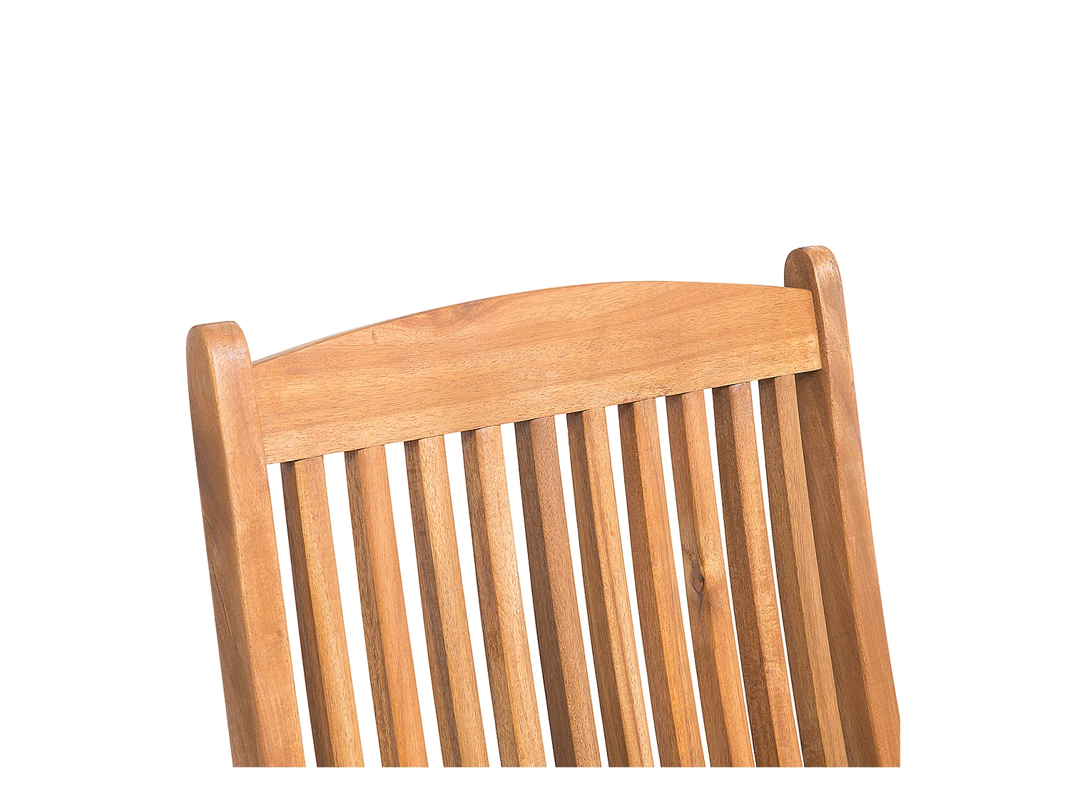 Lot de 2 chaises de jardin avec coussins MAUI Acacia Gris graphite