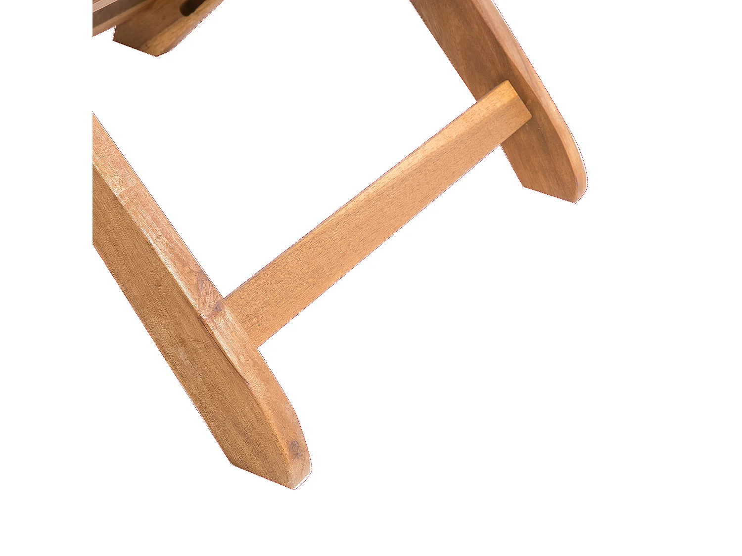 Lot de 2 chaises de jardin avec coussins MAUI Acacia Gris graphite