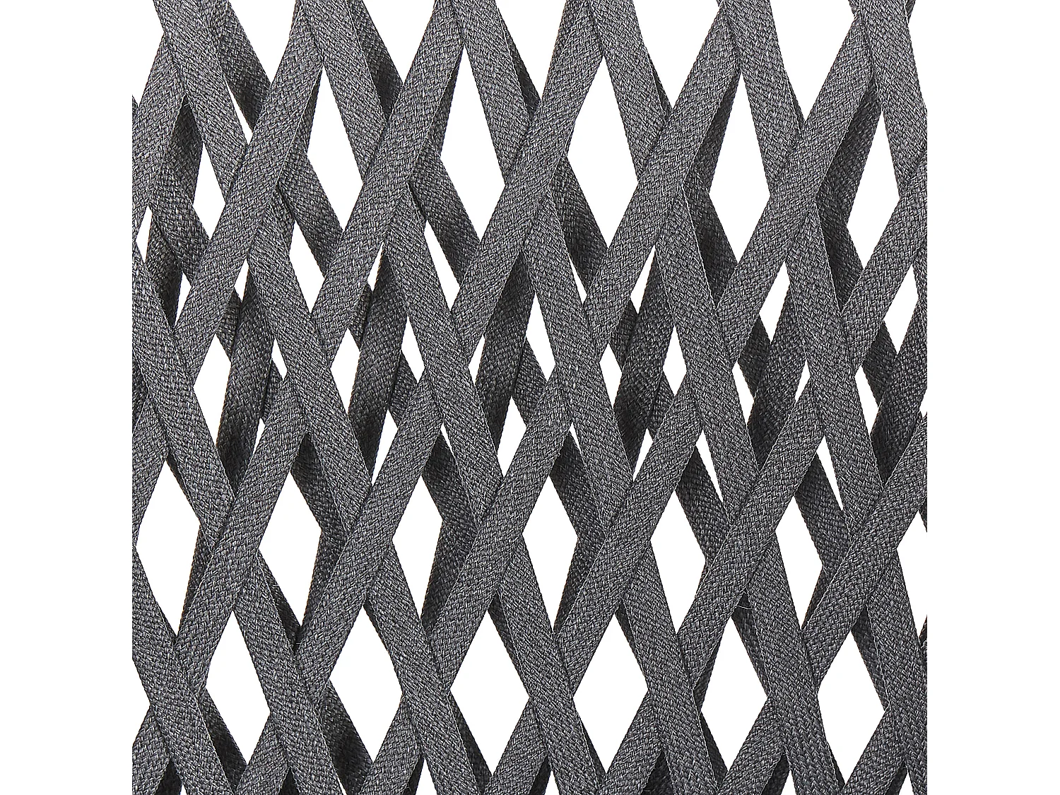 Conjunto de 2 sillas de jardín con cojines LIPARI Metal Gris