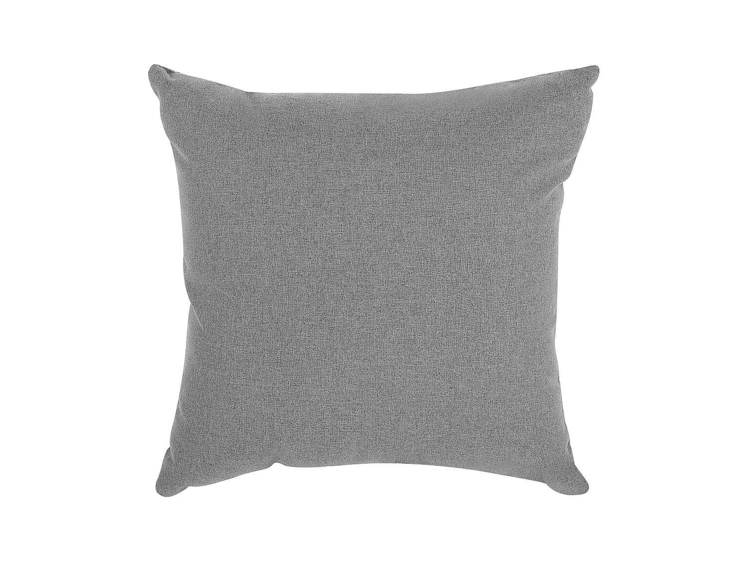 Lot de 2 chaises de jardin avec coussins LIPARI Métal Gris