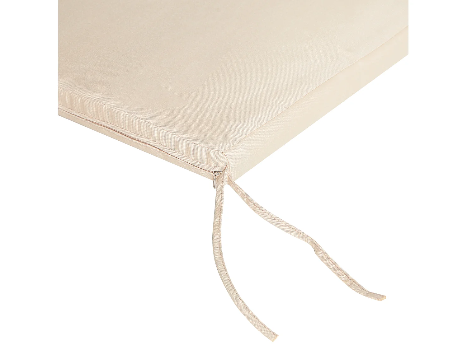 Lot de 4 chaises de jardin avec coussins ANCONA Métal Marron foncé