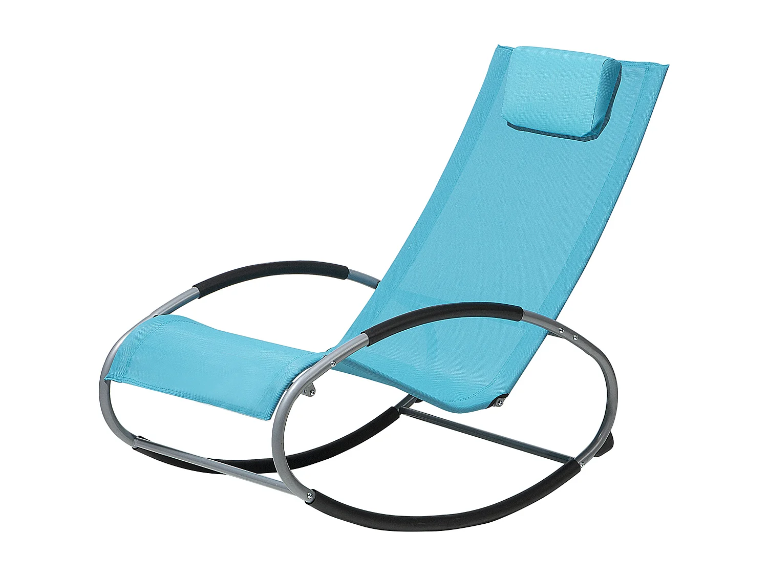 Schommel-ligstoel CAMPO Metaal Turquoise