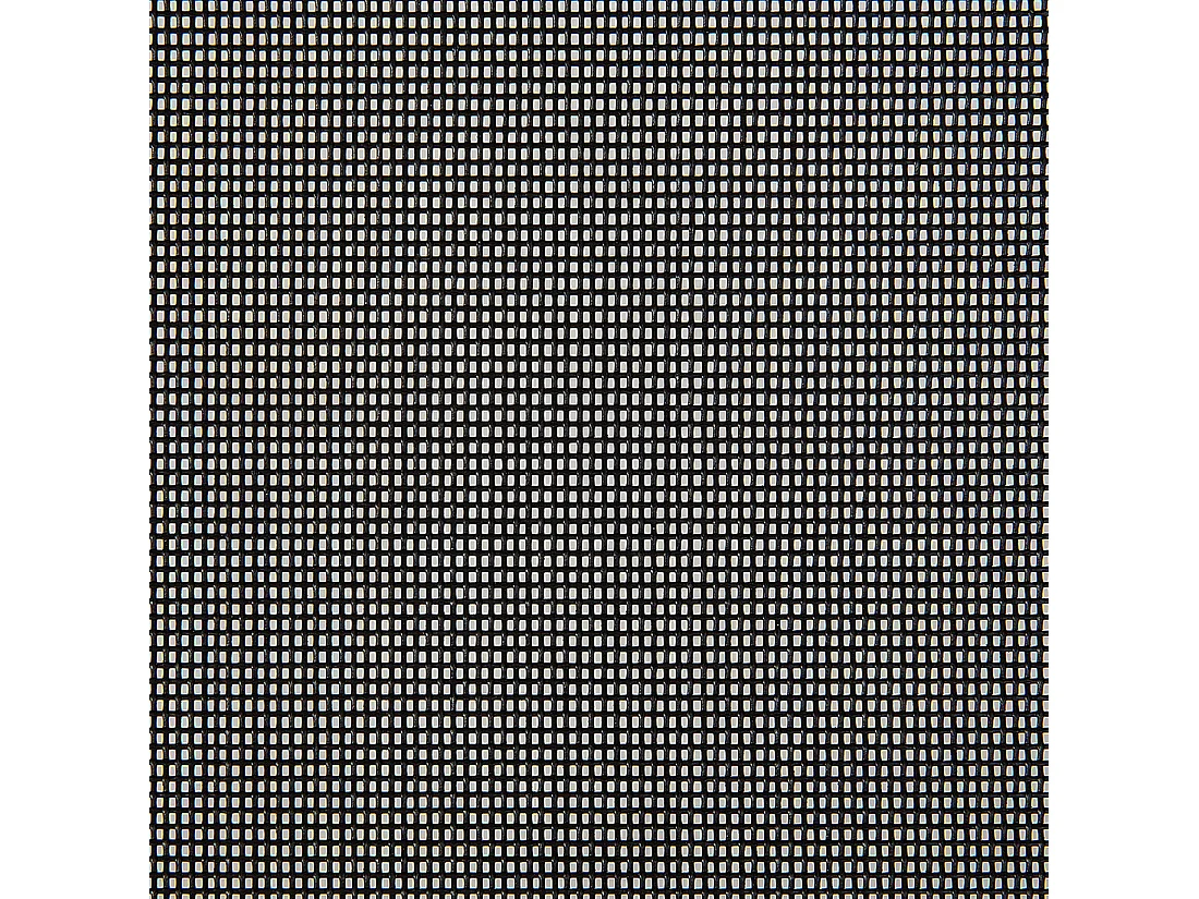 Zestaw 6 krzeseł ogrodowych CATANIA Metal Czarny