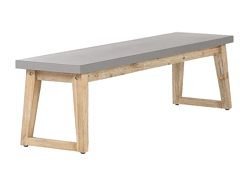 Ławka ogrodowa ORIA 160 cm Beton Szary