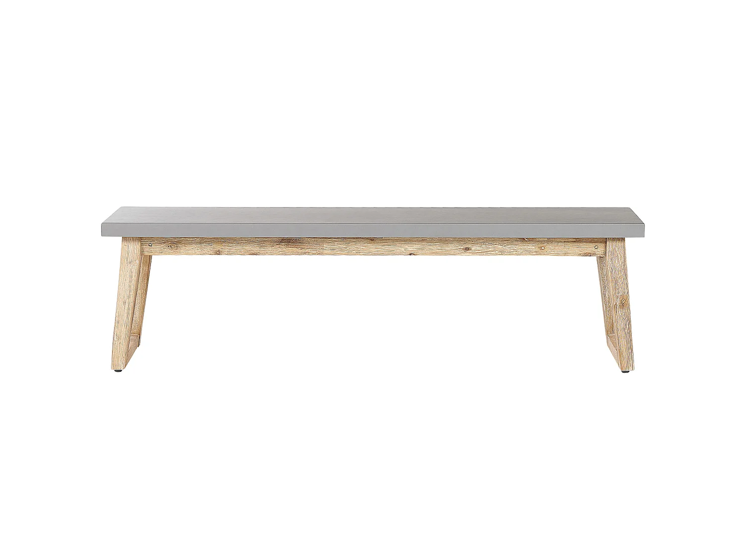 Gartenbank ORIA 160 cm Beton Grau