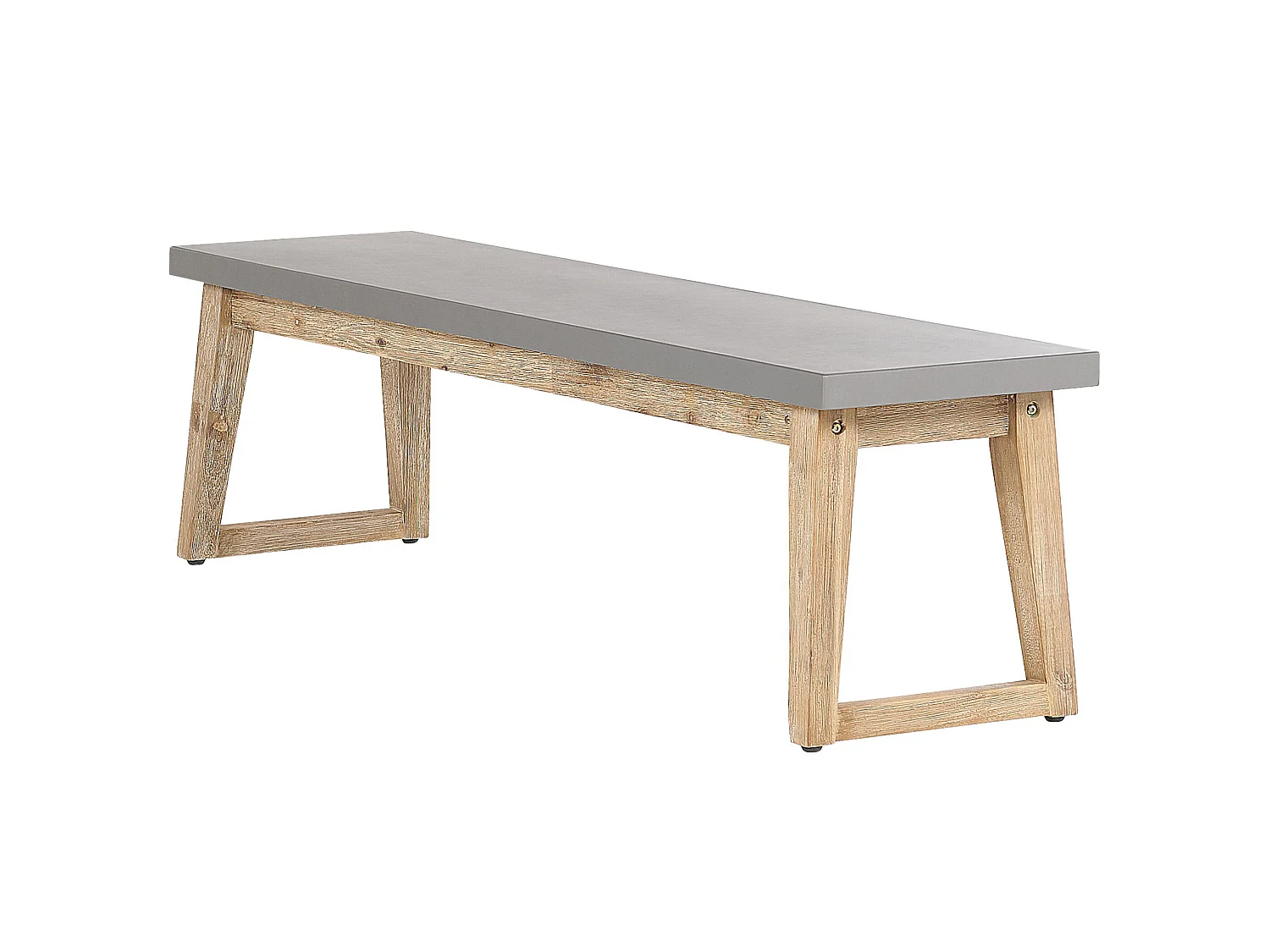 Gartenbank ORIA 160 cm Beton Grau