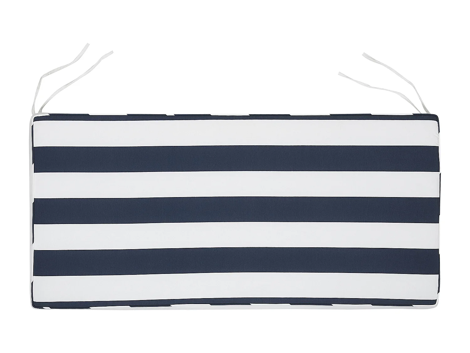 Tuinbank met zitkussen VIVARA 120 cm Gecertificeerd acaciahout Marineblauw