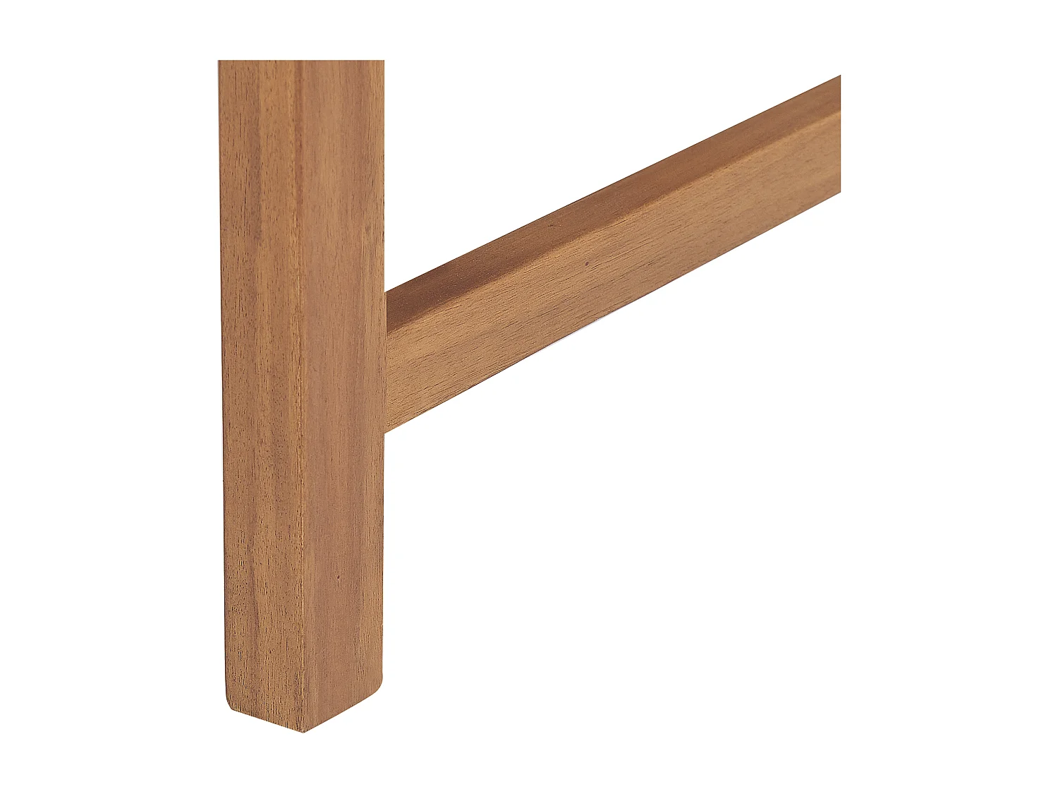 Garten Balkon Eckmodul zur Eckbank Akazienholz hellbraun Landhausstil Treia