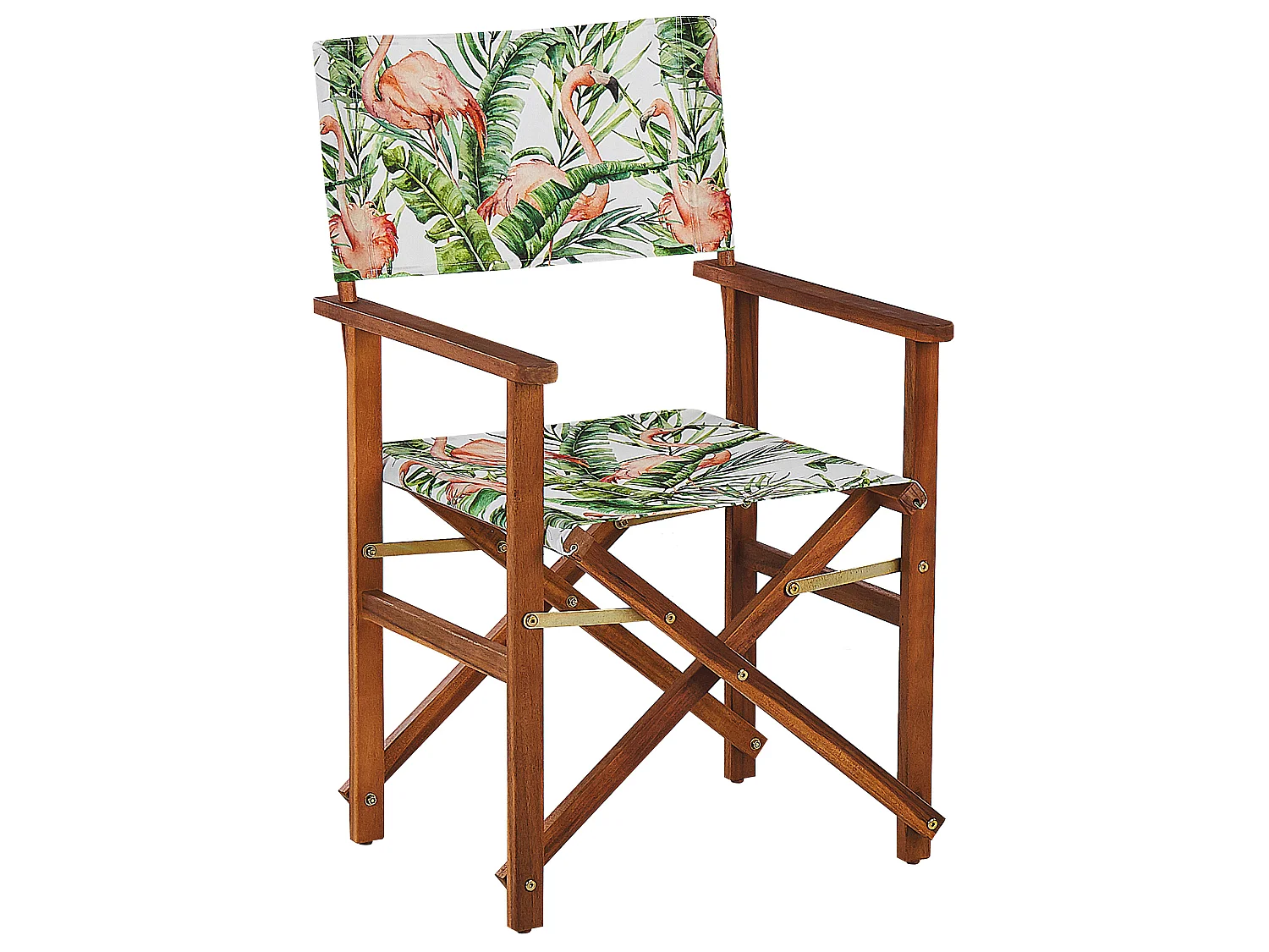 Set di 2 sedie da giardino CINE Legno d'acacia Marrone scuro