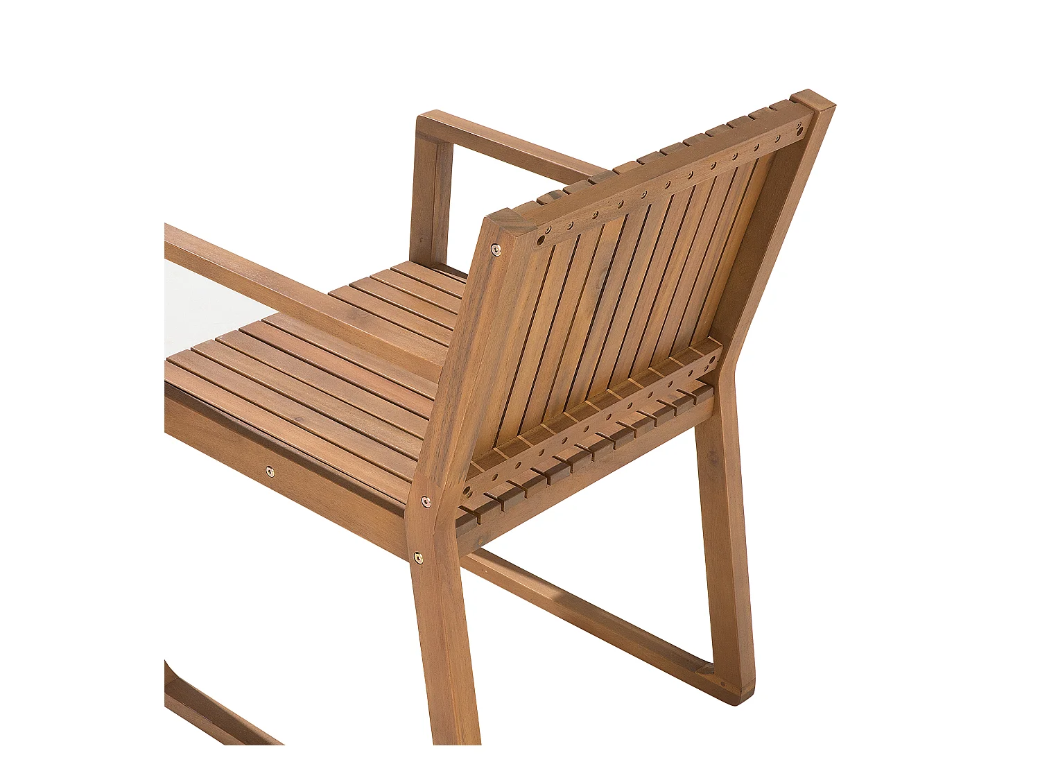 Chaise de jardin SASSARI Acacia Marron