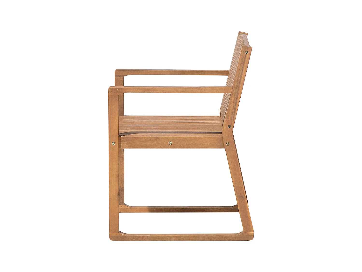 Chaise de jardin SASSARI Acacia Marron