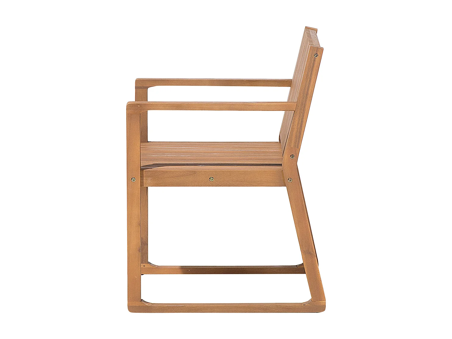 Chaise de jardin SASSARI Acacia Marron