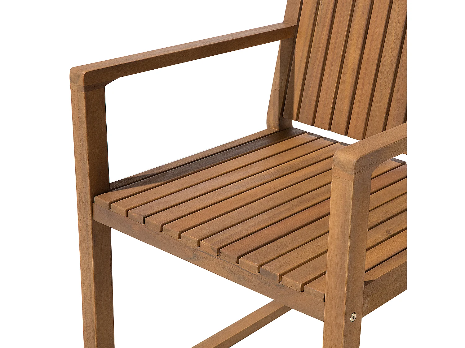 Chaise de jardin SASSARI Acacia Marron