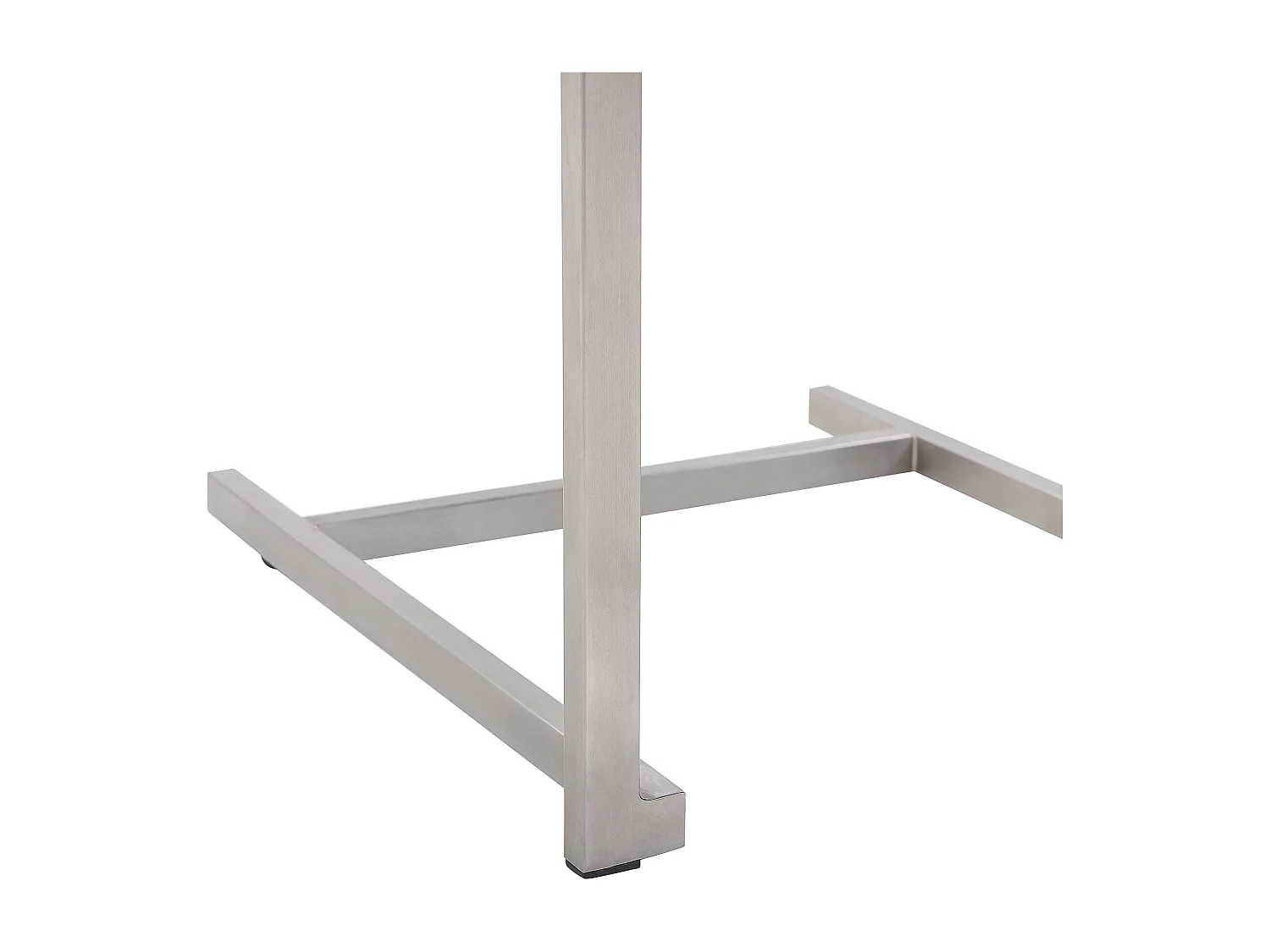 Conjunto de 6 sillas de jardín COSOLETO Acero inoxidable Gris