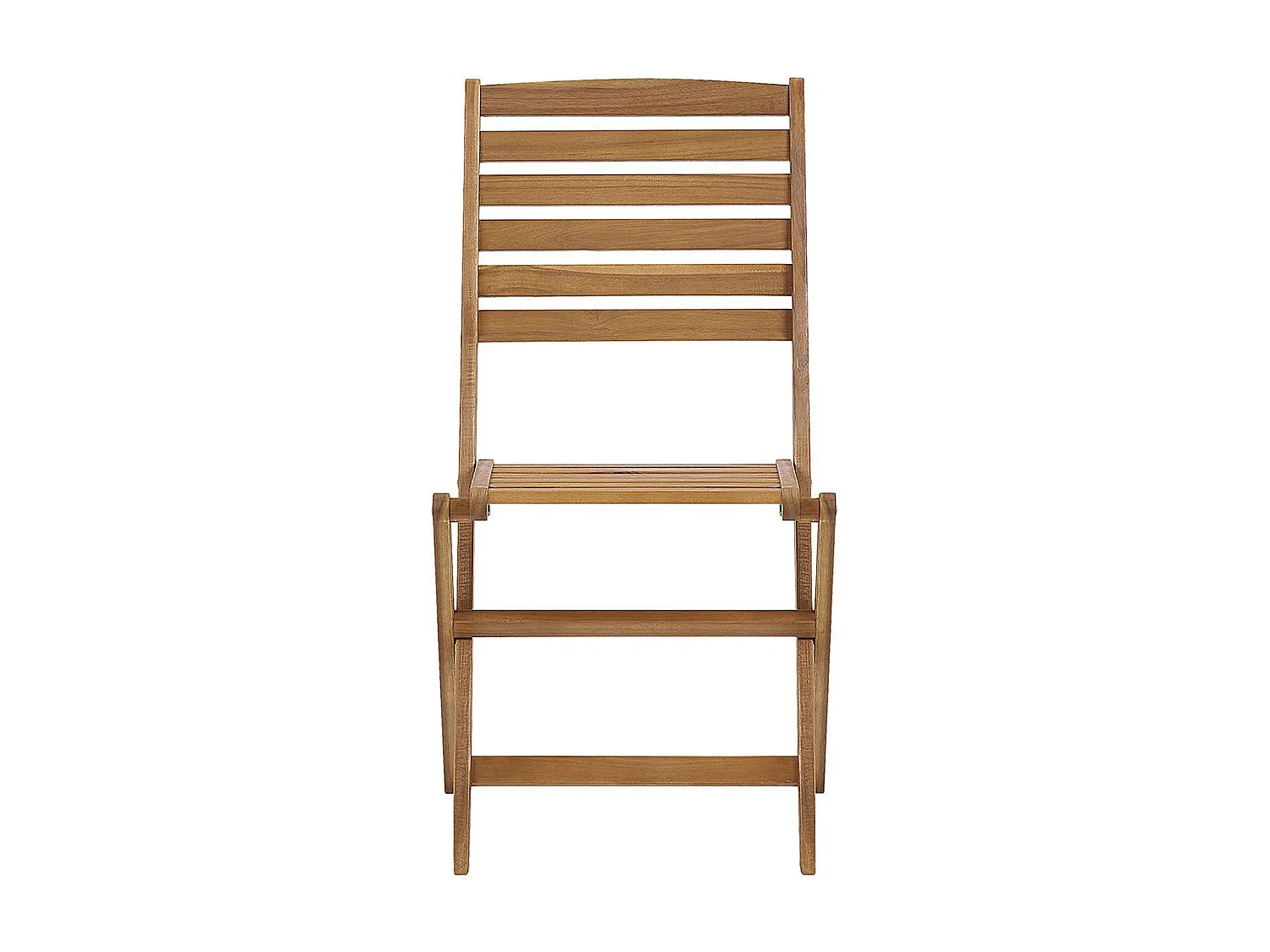 Gartenstuhl 6er Set TOLVE Akazienholz Braun