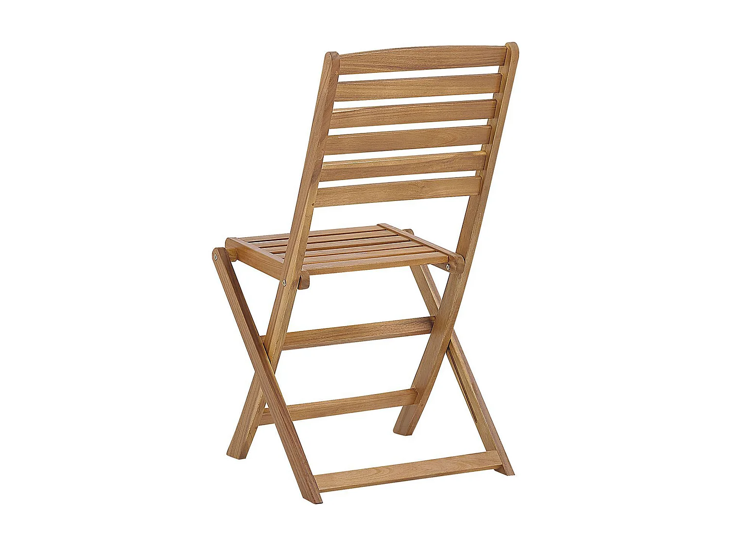 Gartenstuhl 6er Set TOLVE Akazienholz Braun