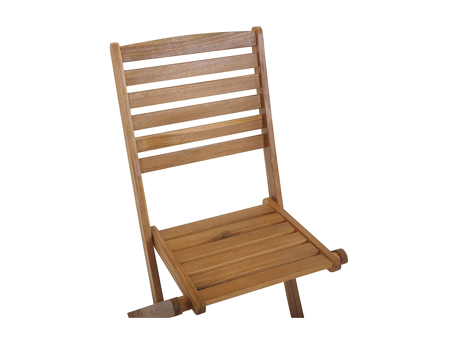 Gartenstuhl 6er Set TOLVE Akazienholz Braun