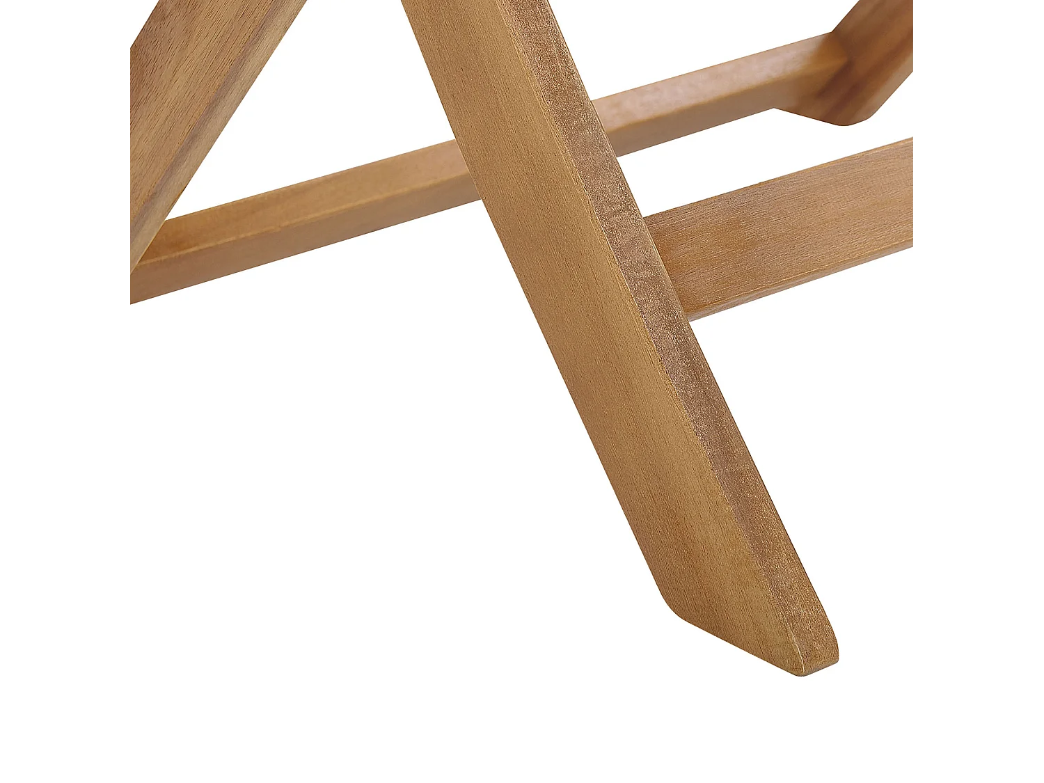 Zestaw 6 krzeseł ogrodowych TOLVE Drewno akacjowe Brązowy