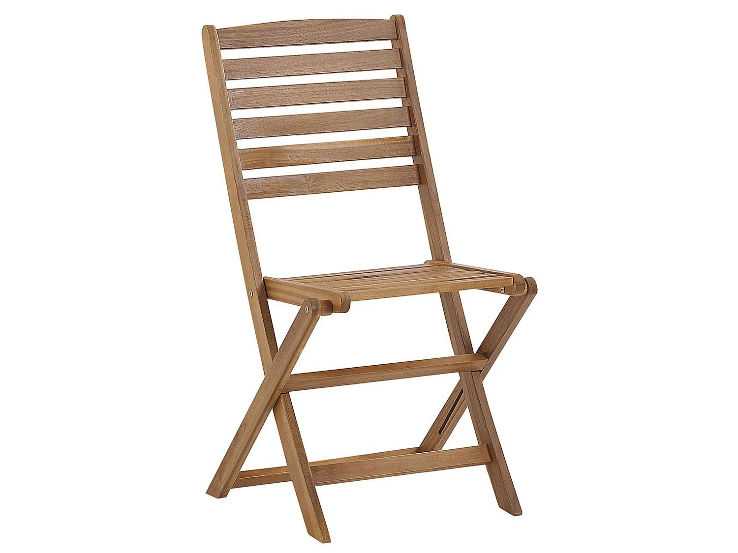 Lot de 6 chaises de jardin TOLVE Acacia Marron