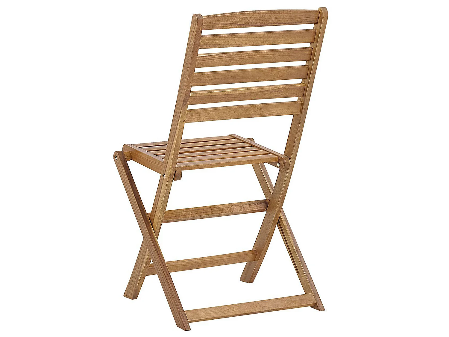 Lot de 6 chaises de jardin TOLVE Acacia Marron