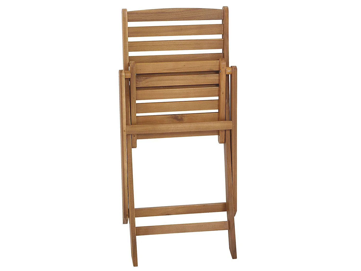Lot de 6 chaises de jardin TOLVE Acacia Marron