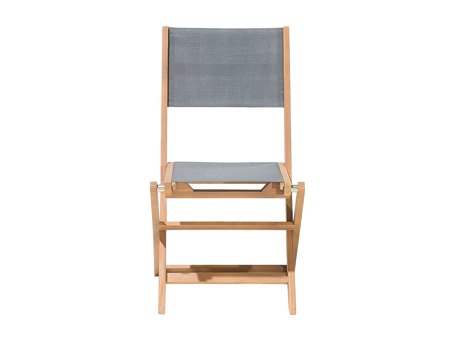 Set van 2 tuinstoelen CESANA Hout Lichte houtkleur