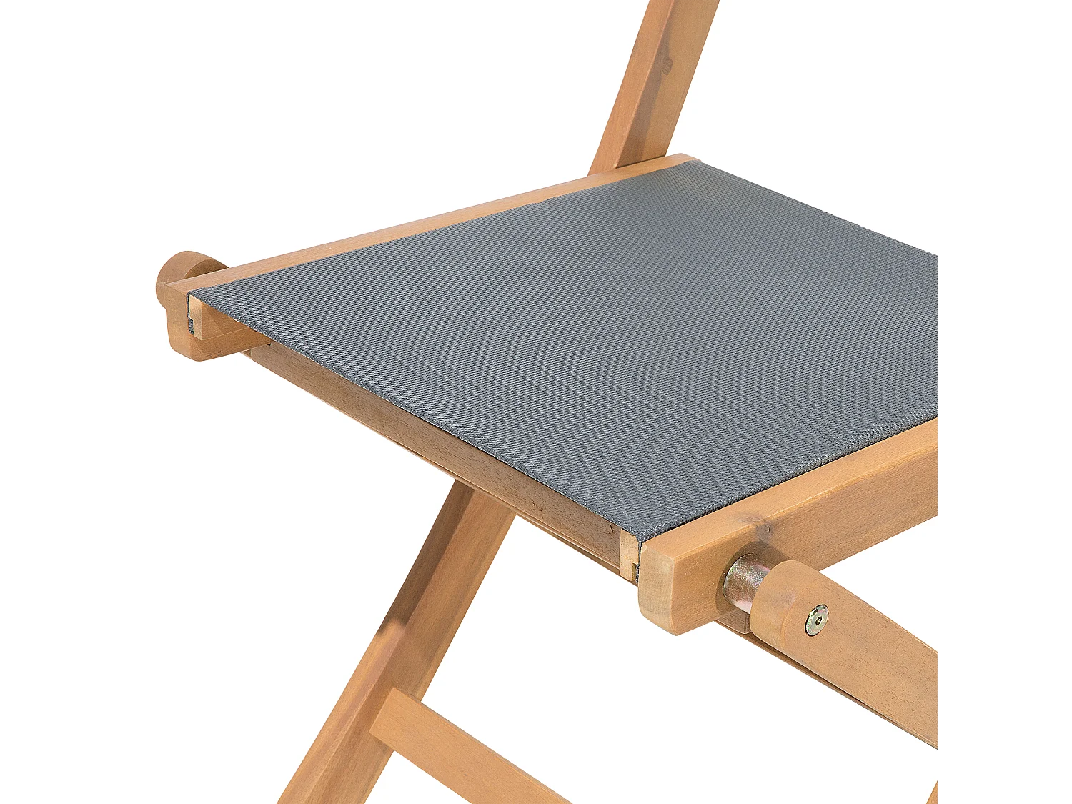 Set van 2 tuinstoelen CESANA Hout Lichte houtkleur