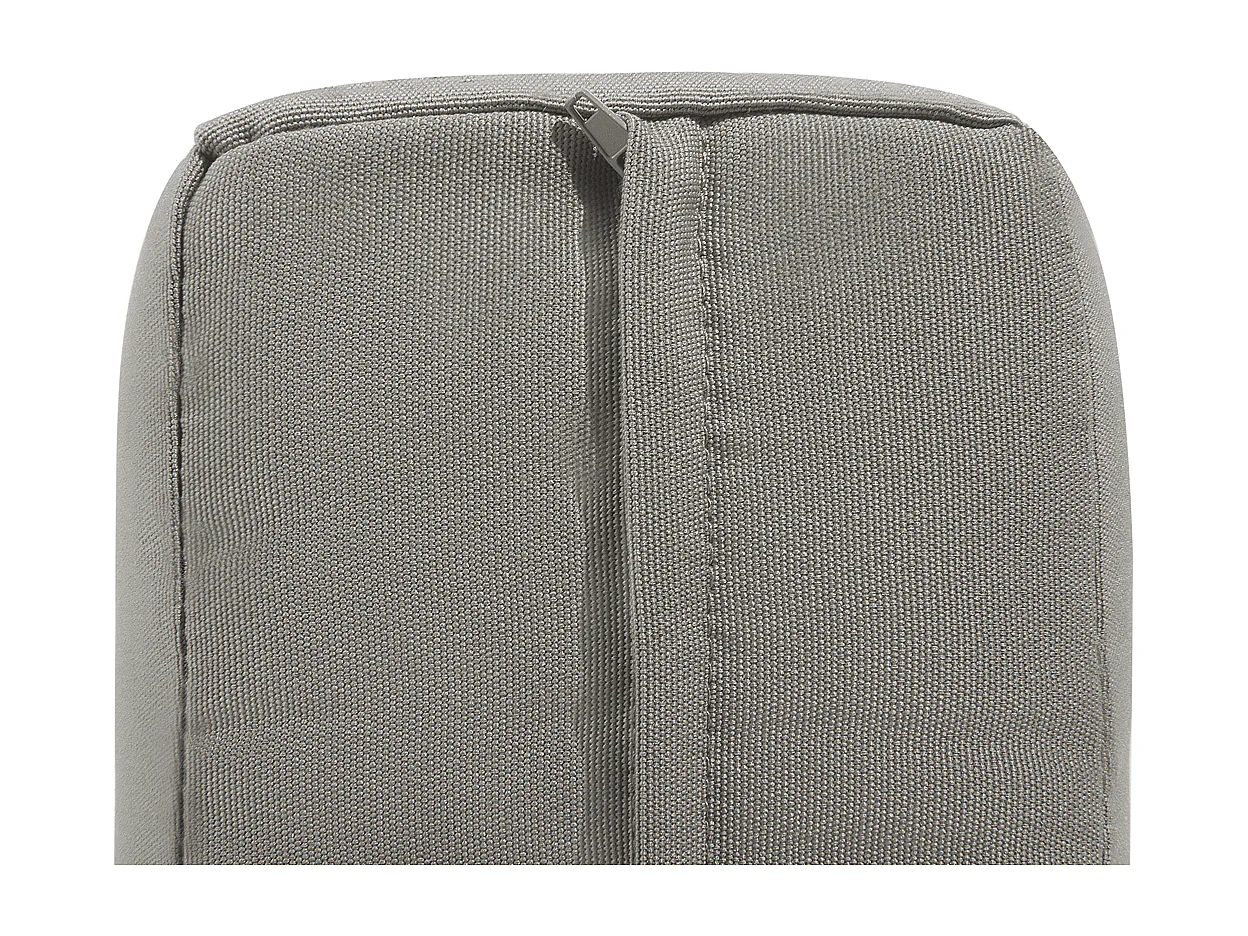 Fauteuil de jardin SALERNO Métal Gris foncé