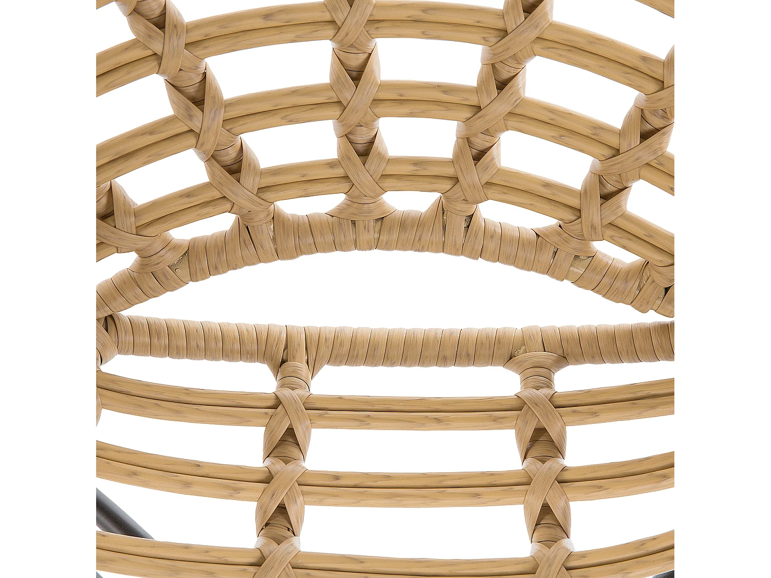 Lot de 2 chaises de jardin ACERRA Marron clair