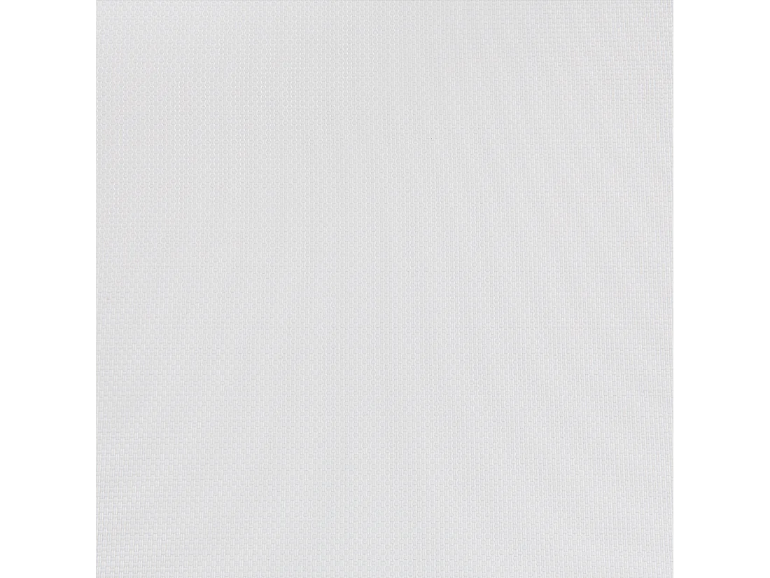 Zestaw 4 krzeseł ogrodowych GROSSETO Stal nierdzewna Biały