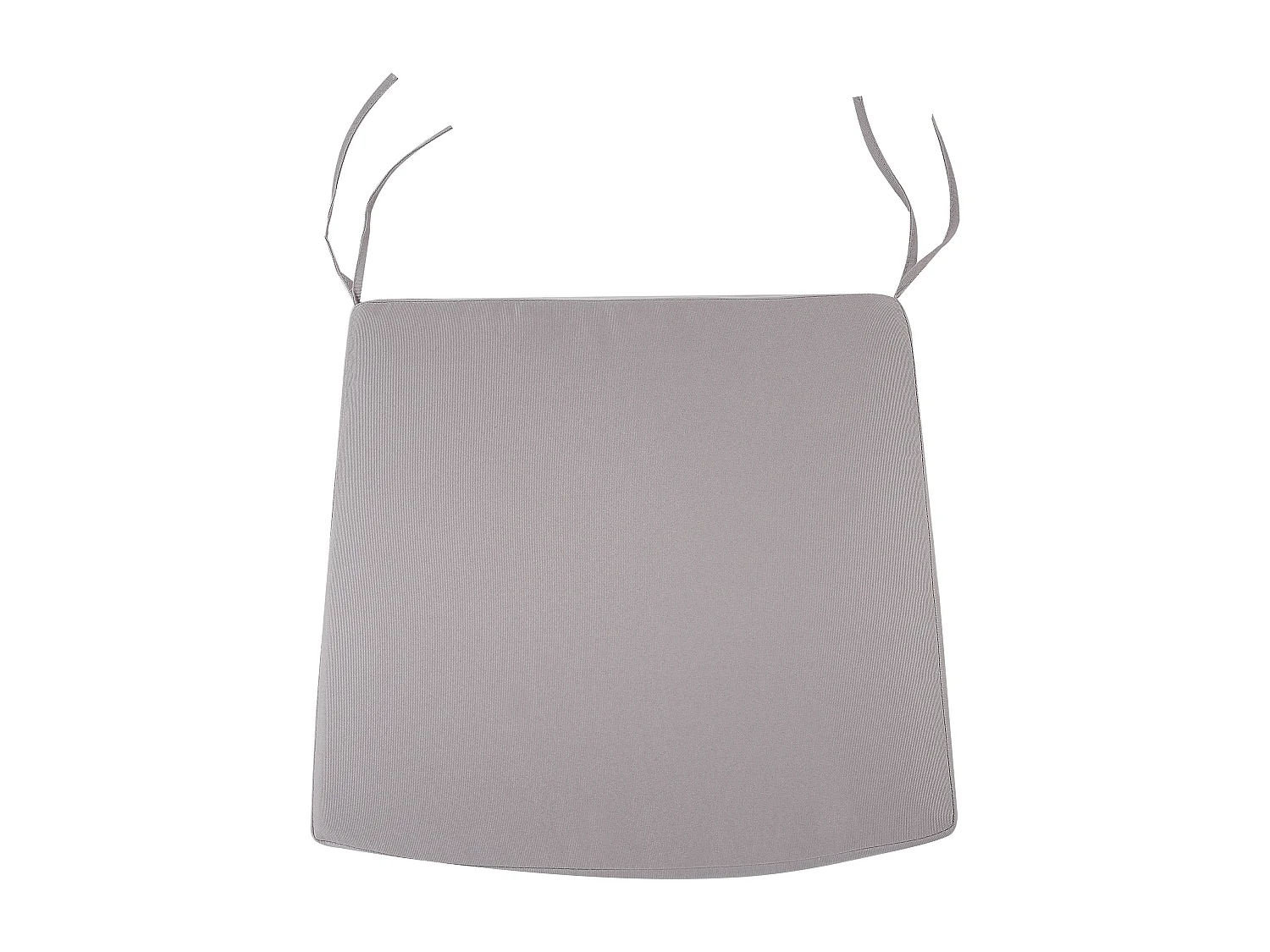 Conjunto de 4 cadeiras de jardim com almofadas ANCONA Metal Preto