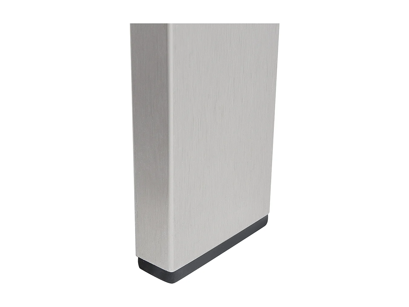 Sofa ogrodowa dla 2 osób SALERNO Metal Ciemnoszary