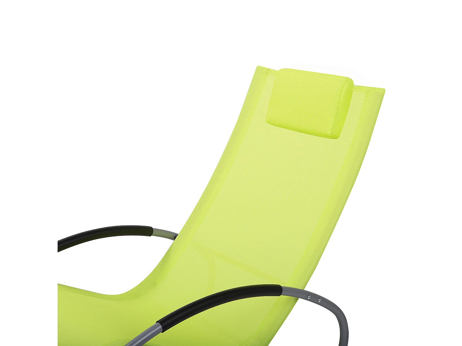 Lettino Prendisole a Dondolo CAMPO Metallo Verde lime