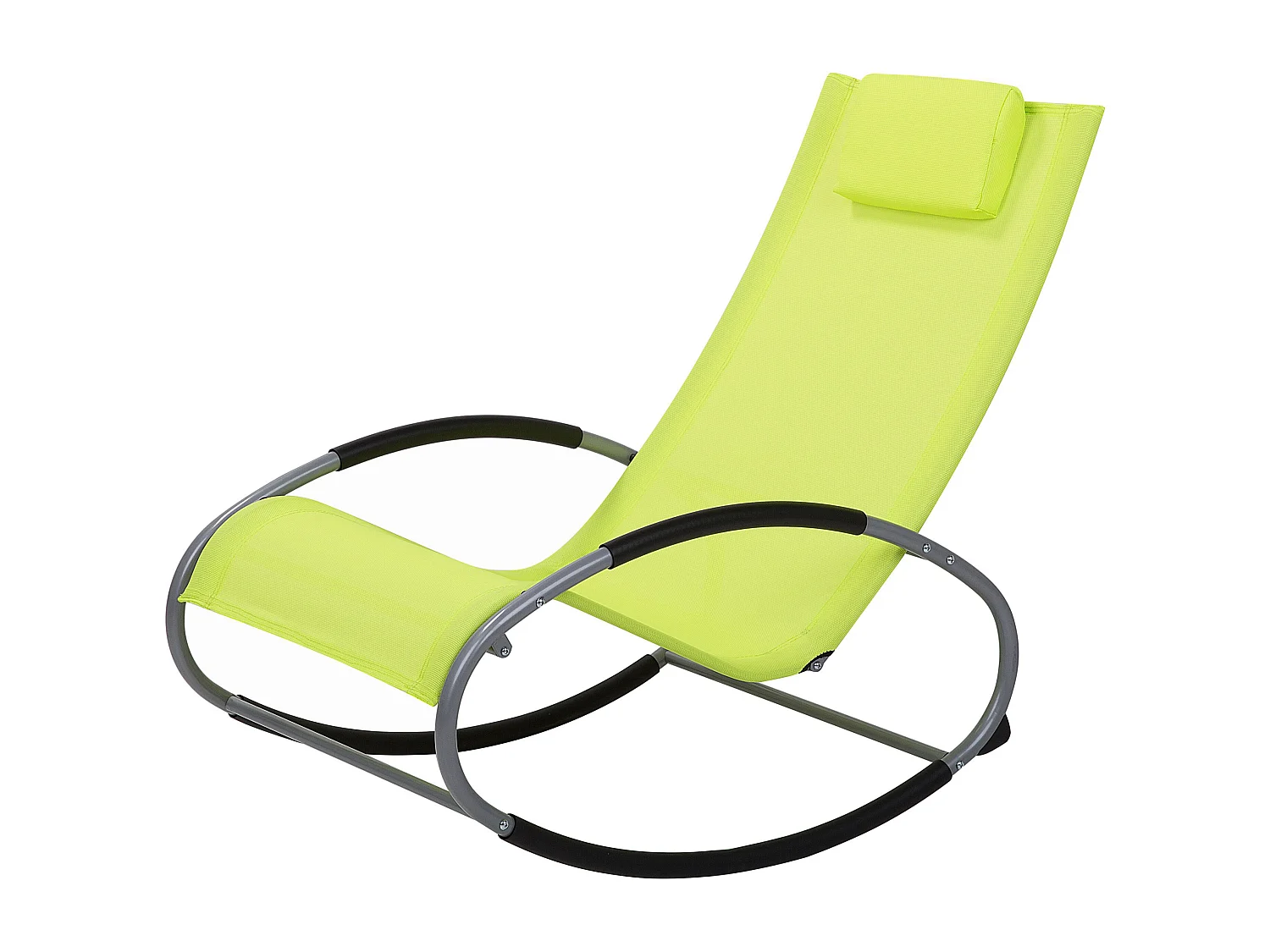Espreguiçadeira de baloiço CAMPO Metal Verde lima